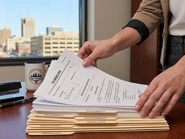 How Do You Prepare Documents for Process Service in Fort Worth?