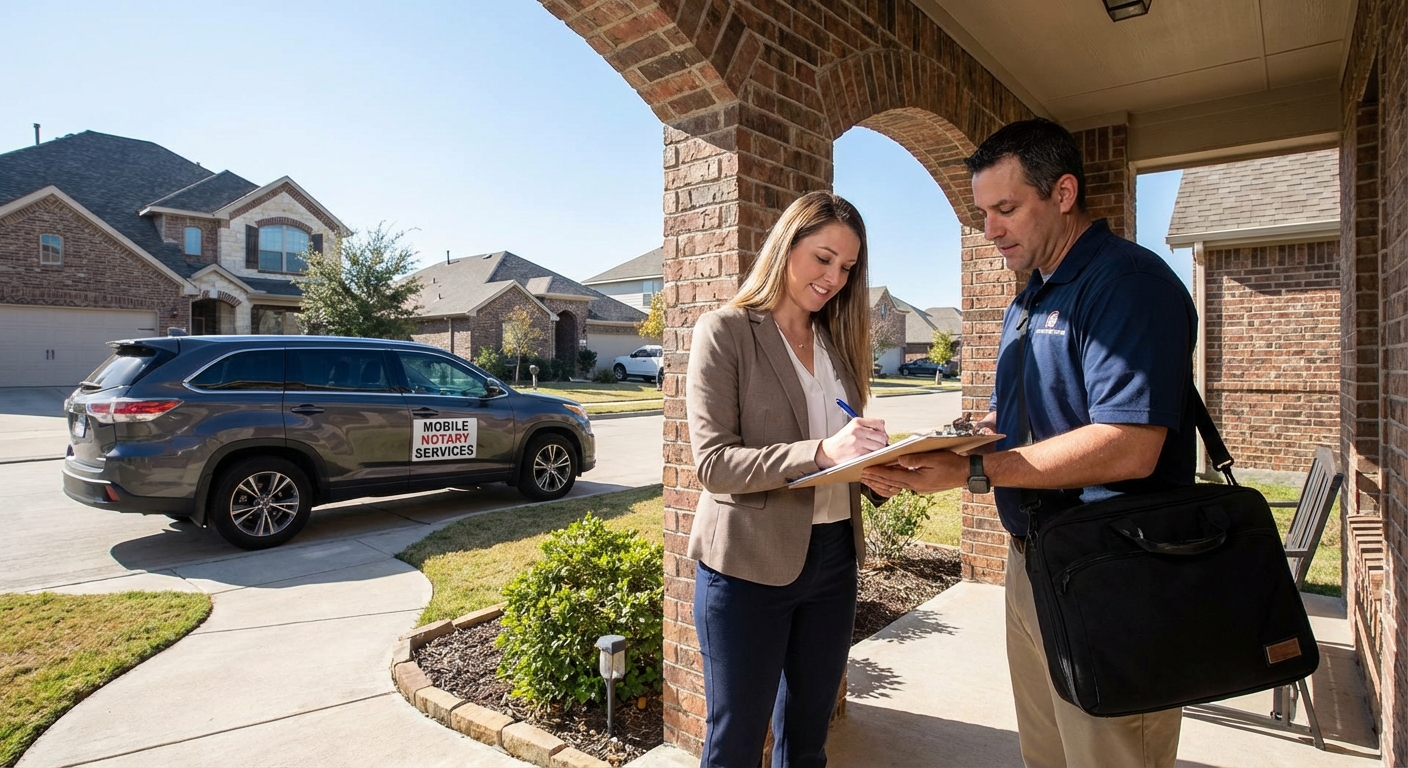 Fort Worth Mobile Notary Services