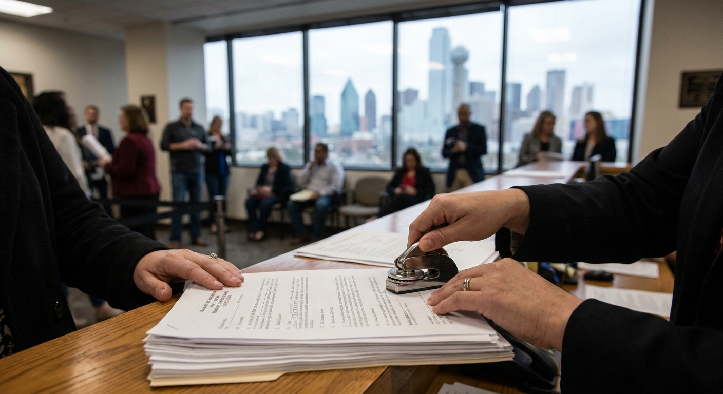 Do You Need a Notary in Dallas Before Filing Court Documents?