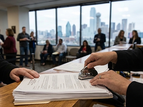 Do You Need a Notary in Dallas Before Filing Court Documents?