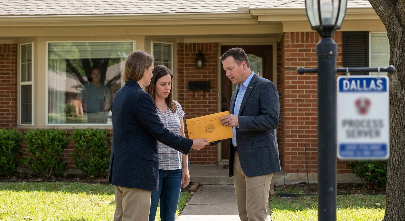 Can Legal Documents in Dallas Be Served to Family Members?