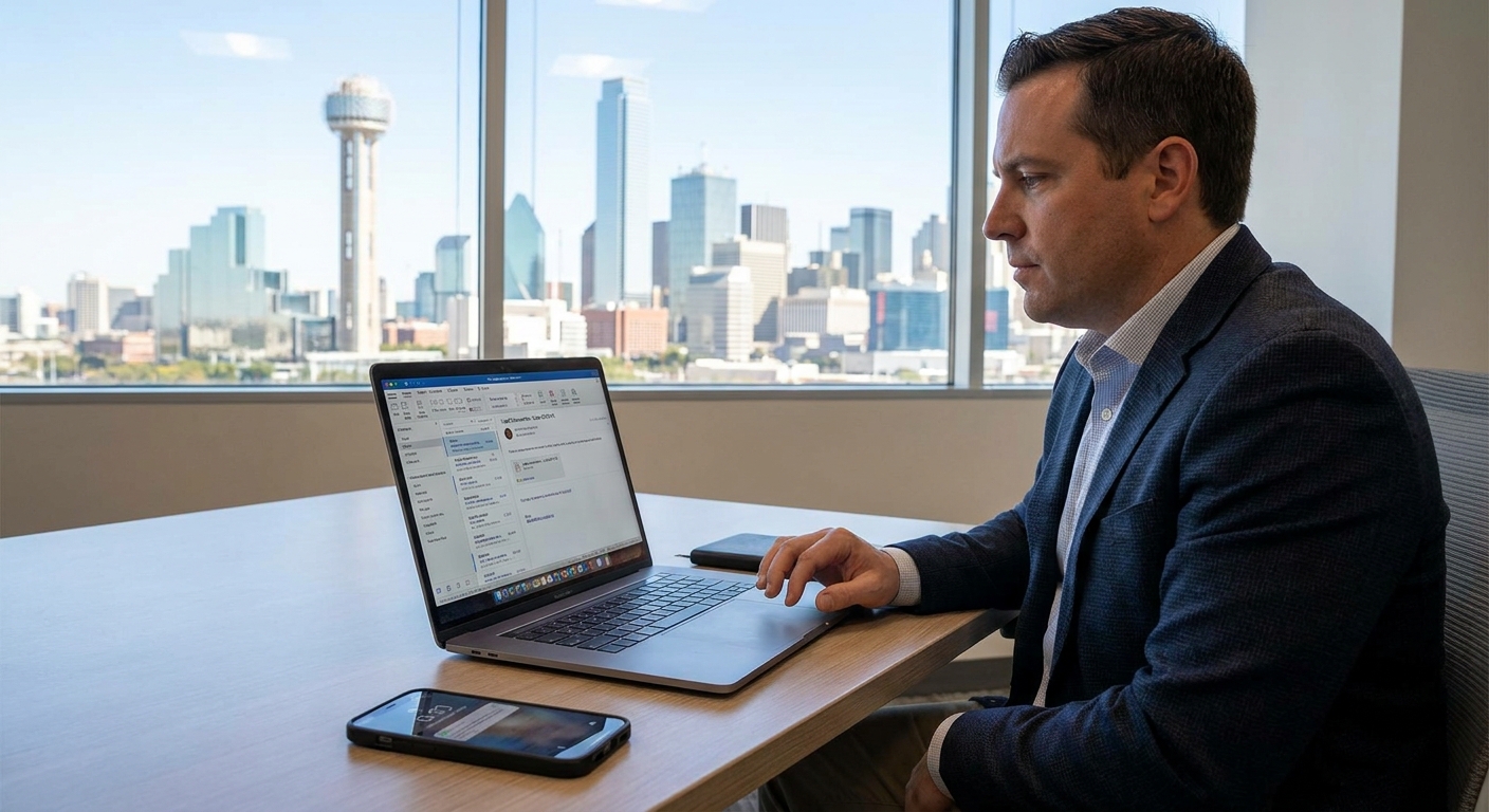 Can You Email Legal Documents to a Process Server in Dallas?