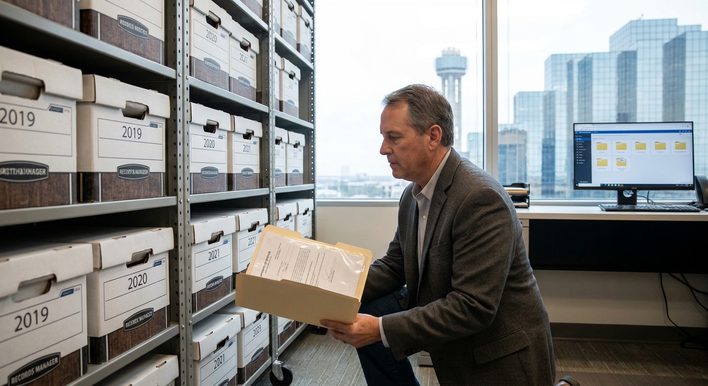 How Long Should You Keep Affidavits of Service in Texas?